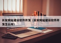 长安网站建设软件开发（长安网站建设软件开发怎么样）